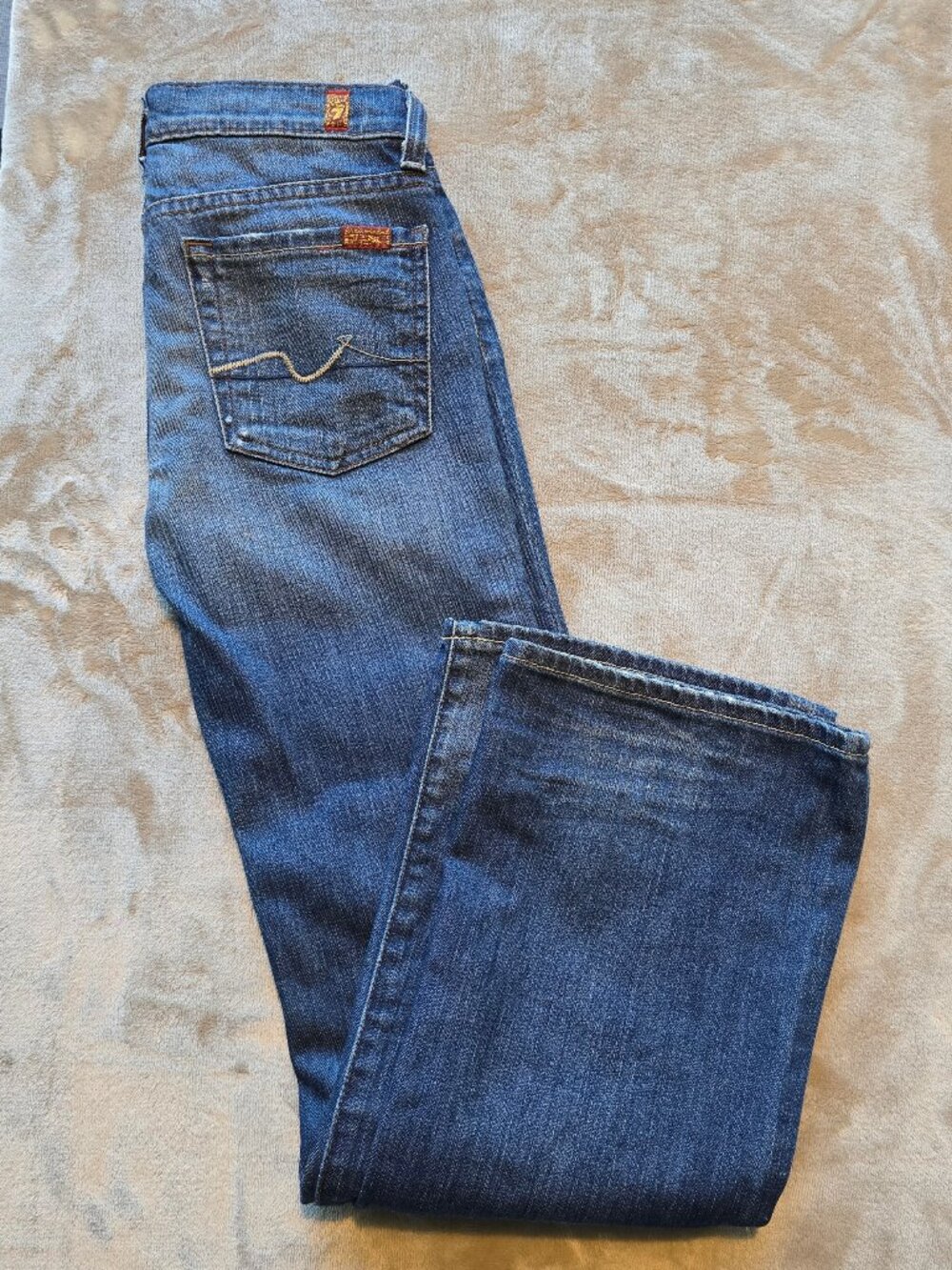 7 For All Mankind Original Bootcut Jeans in Mars Wash - Size 10 (30) -